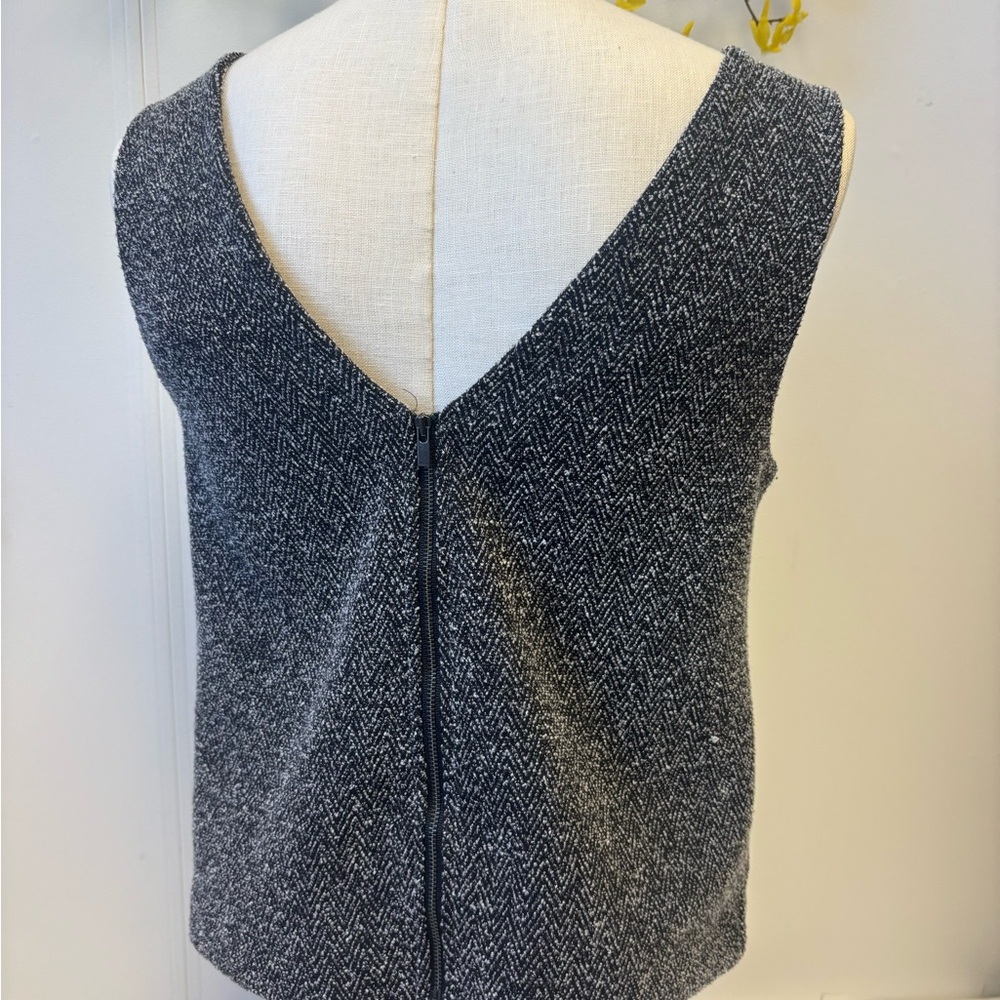 Elegant Gray and Black Women's Top SKU 6013 - Picture 6 of 8